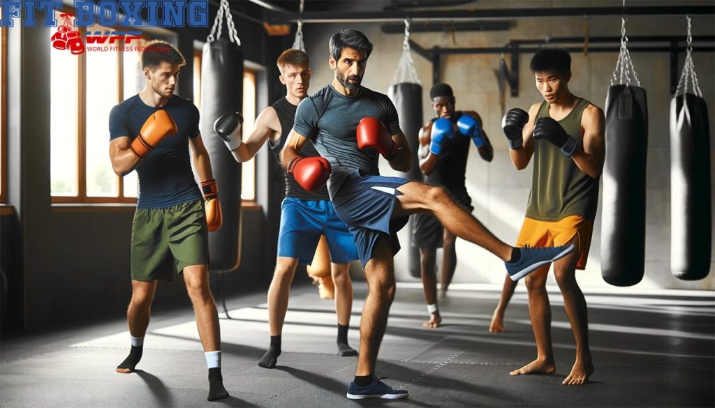 عکس کلاس‌های آموزش کیک بوکس